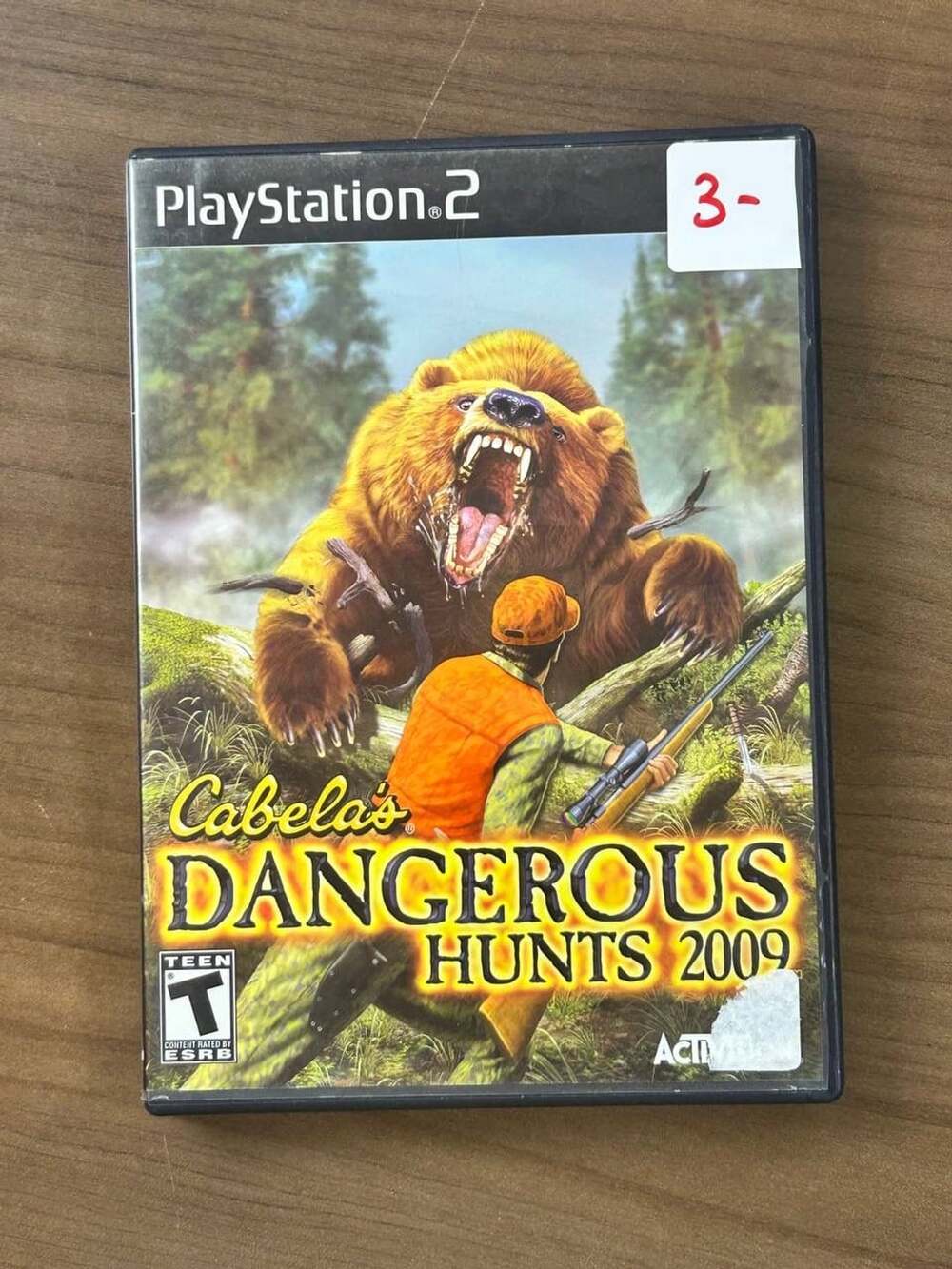 Cabela's Dangerous Hunts 2009 Sony PlayStation 2 PS2 2008 CIB Disc Manual Case